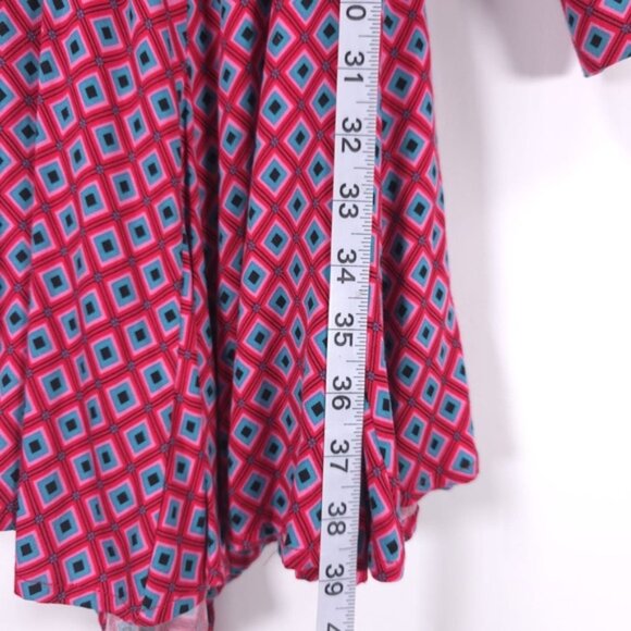 NWT Free People Women's It Takes Two Long Sleeve Mini Dress Pop‎ Combo LARGE - Picture 9 of 16